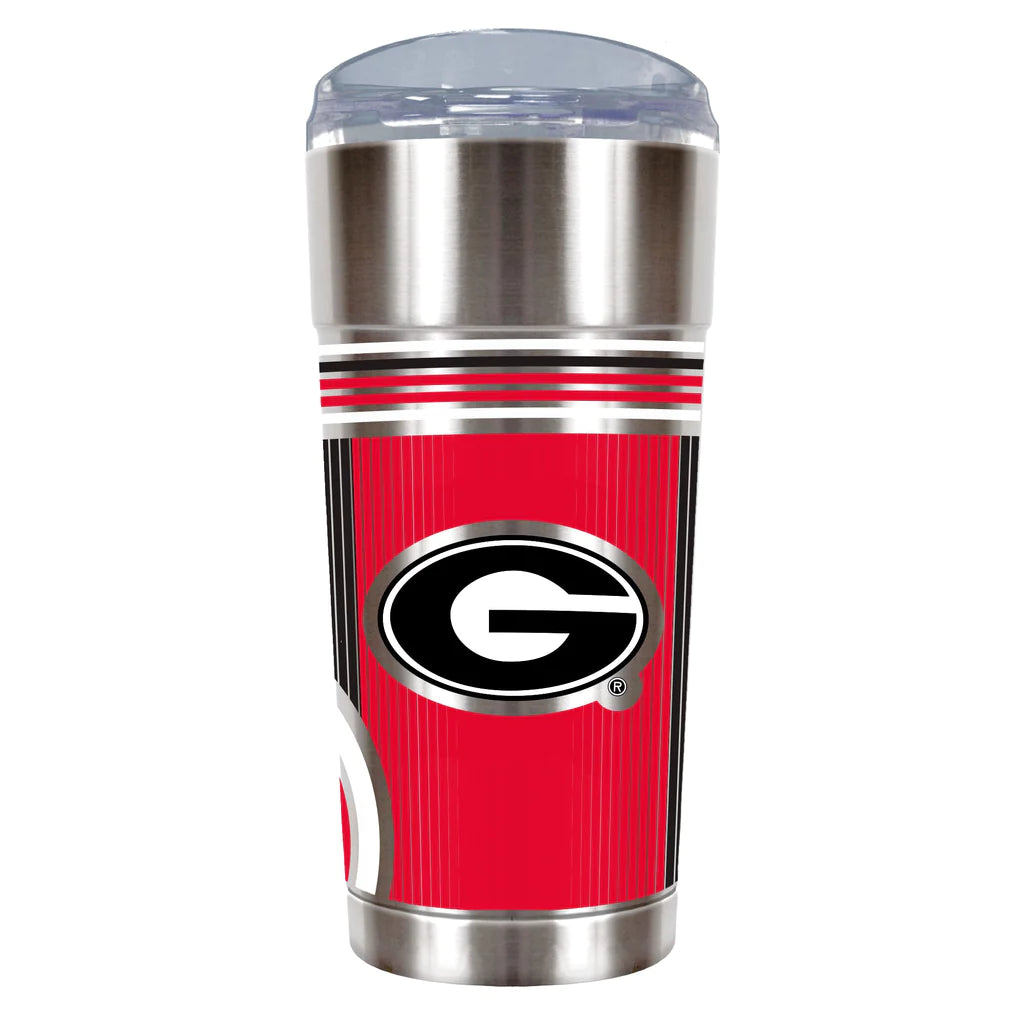 Georgia Bulldogs 24oz. Super Cool Vibes Eagle Tumbler - J&W Sports Apparel