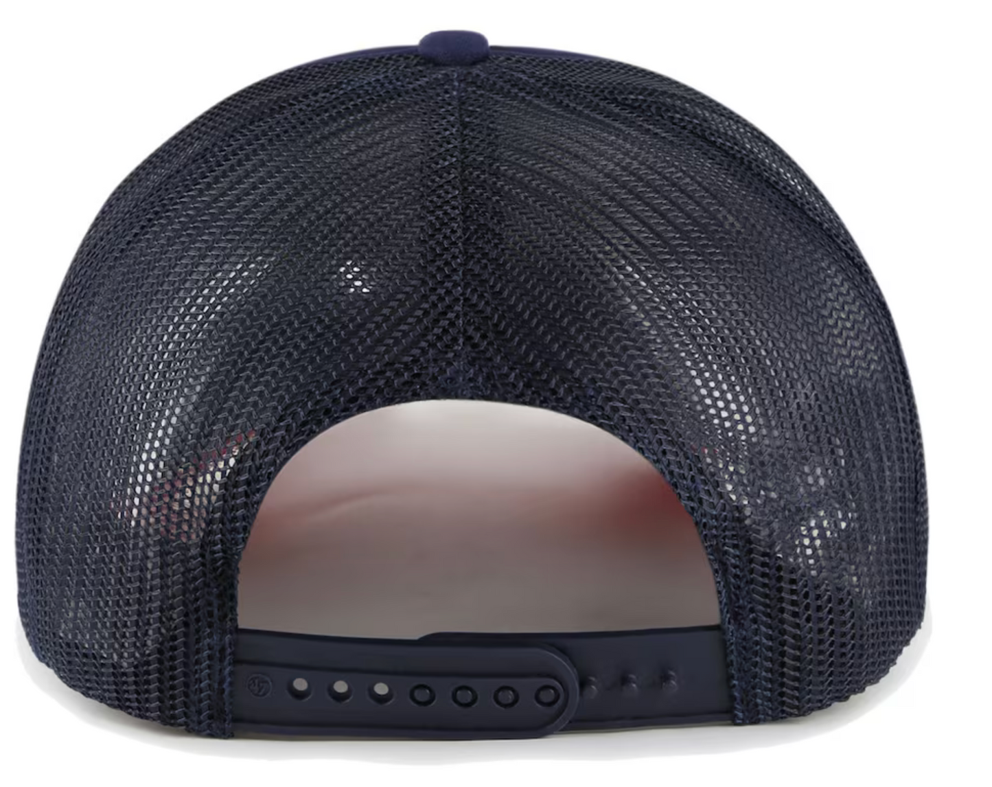 Atlanta Braves Navy Backhaul Foam Trucker Snapback Hat