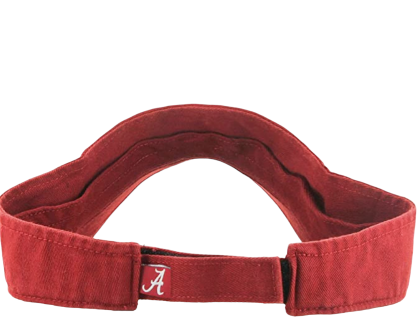 Alabama Crimson Tide Visor - OSFA - J&W Sports Apparel