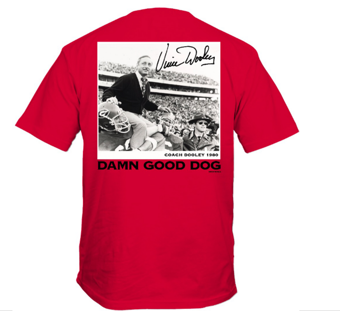 Georgia Collegiate UGA In Memory of Vince Dooley T-Shirt