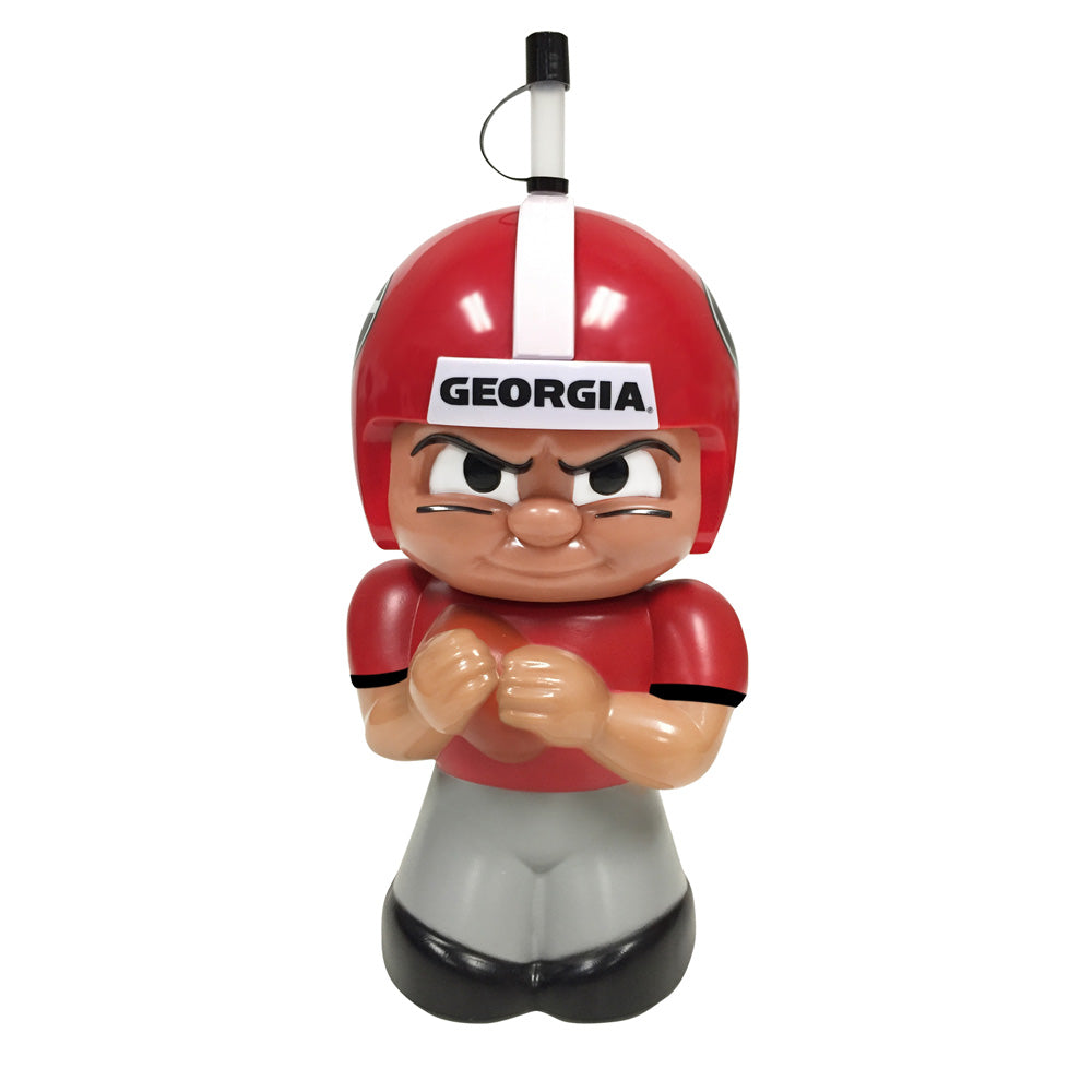Georgia Bulldogs Big Sip Water Bottle - J&W Sports Apparel