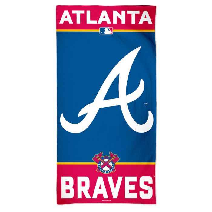 ATLANTA BRAVES FIBER BEACH TOWEL 30" X 60"