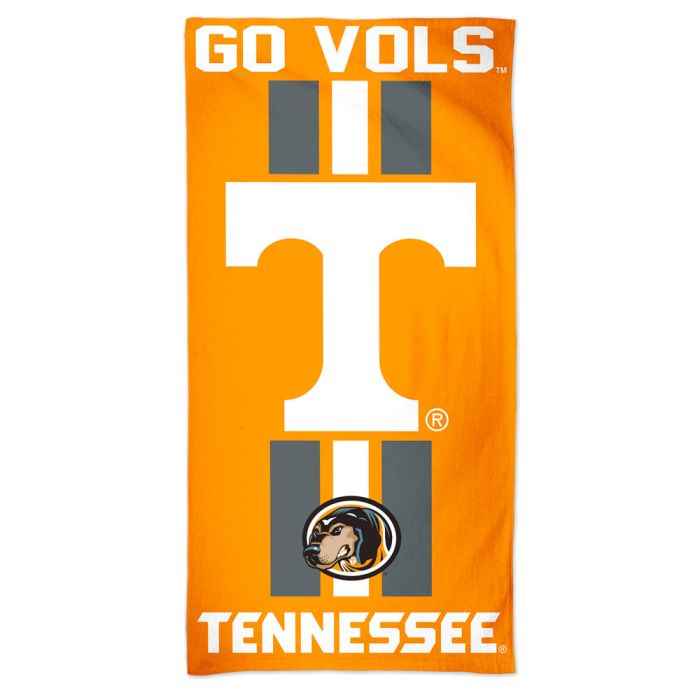 TENNESSEE VOLUNTEERS FIBER BEACH TOWEL 30" X 60"