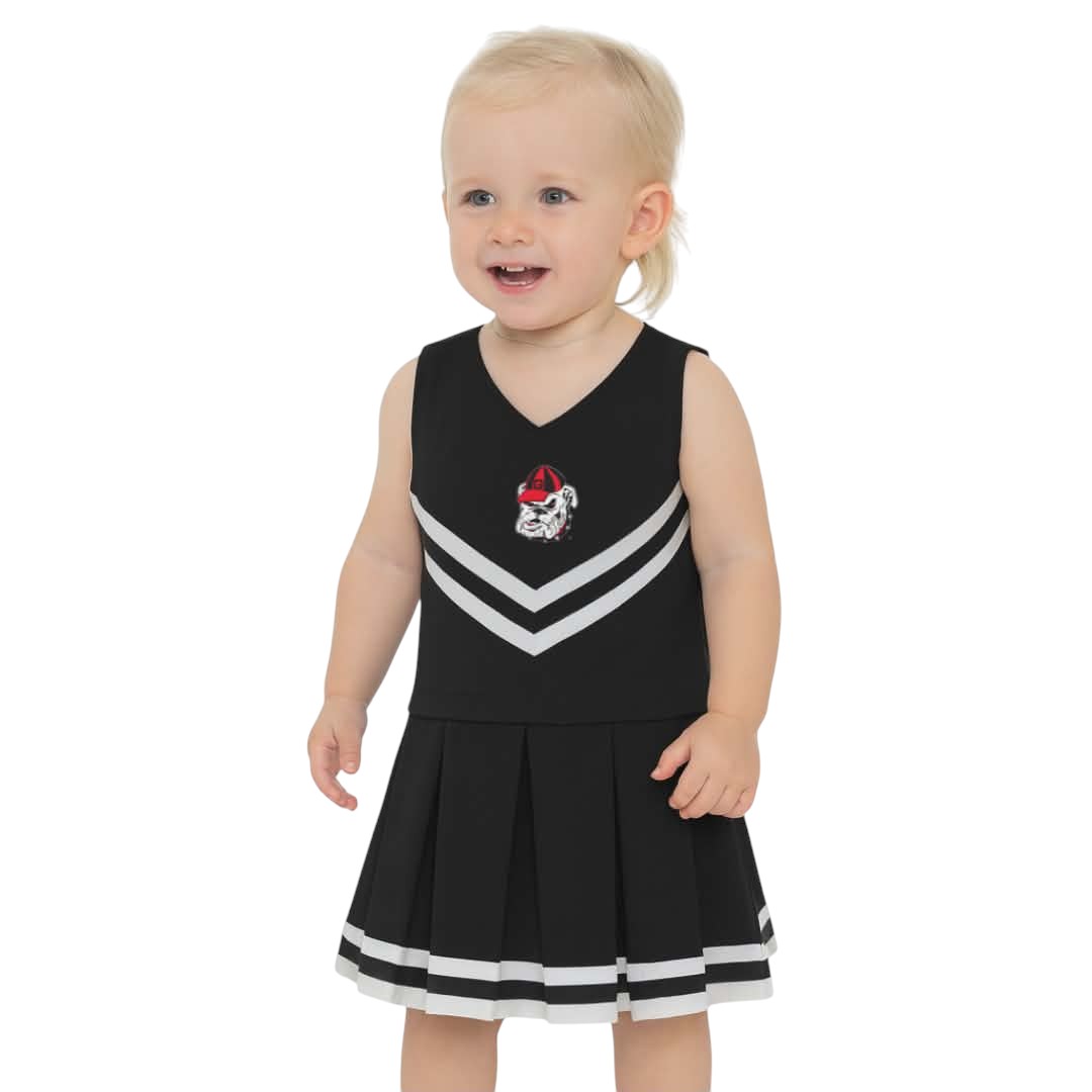 Georgia Bulldogs Black Cheerleader Outfit - J&W Sports Apparel Georgia Bulldogs Black Cheerleader Outfit - J&W Sports Apparel