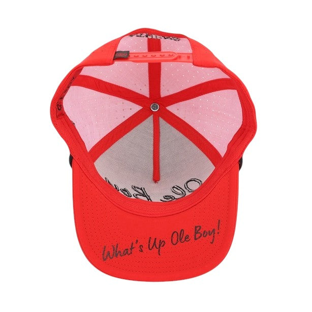 Ole Boy Georgia Game Day Performance Golf Hat - J&W Sports Apparel