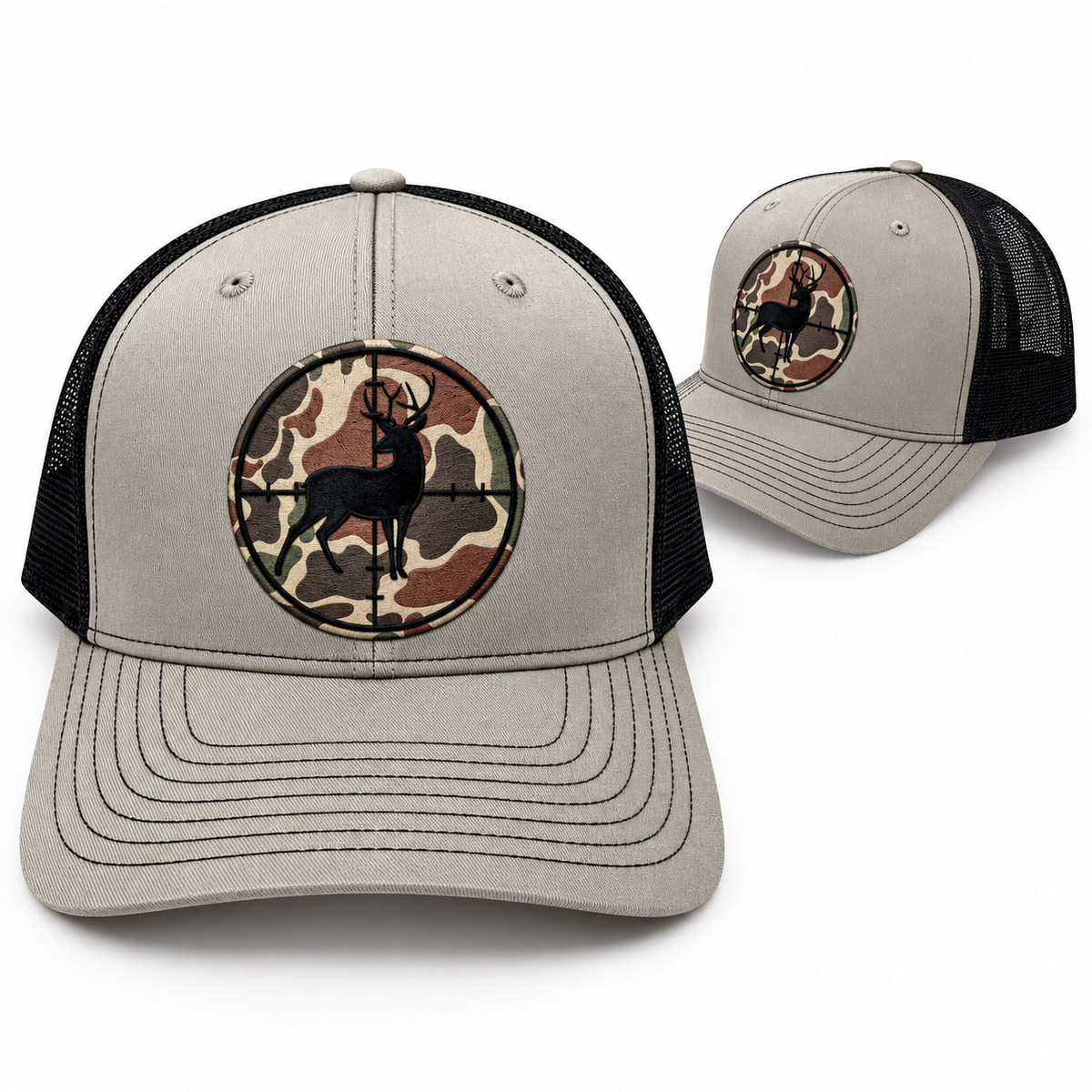 Horizon Hat Co- Deer Scope Patch Hat - Richardson 112