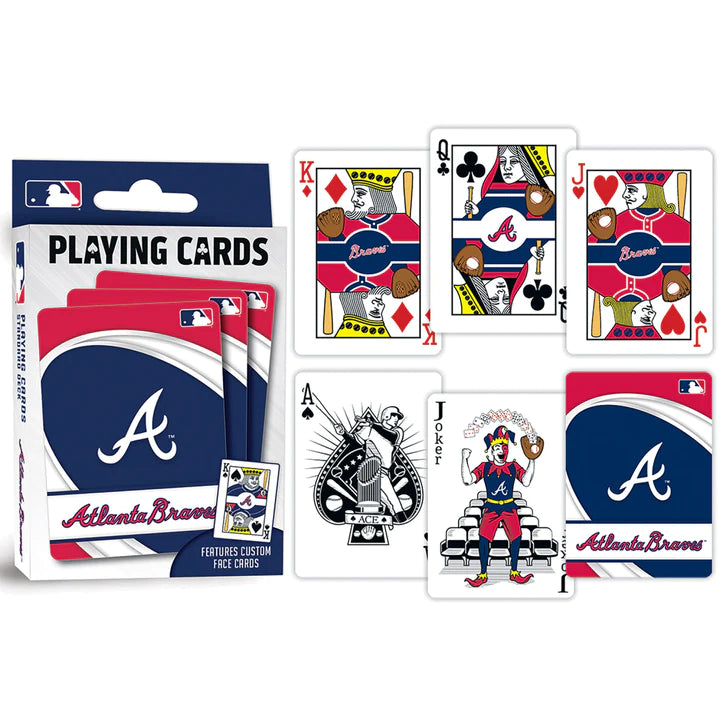 Atlanta Braves Playing Cards - J&W Sports Apparel