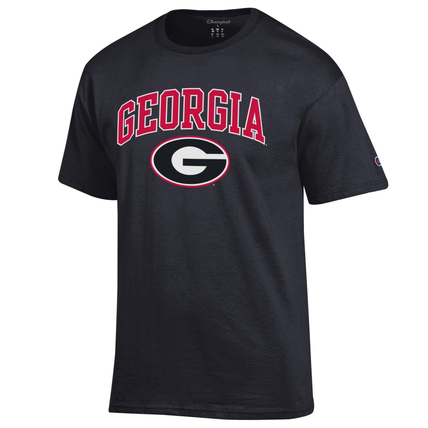 Georgia Bulldogs - Black Basic Short Sleeve T-Shirt - J&W Sports Apparel