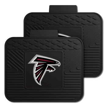 Atlanta Falcons Back Seat Car Utility Mats - 2 Piece Set - J&W Sports Apparel