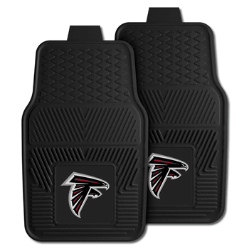 Atlanta Falcons Heavy Duty Car Mat Piece Set - 2 - J&W Sports Apparel