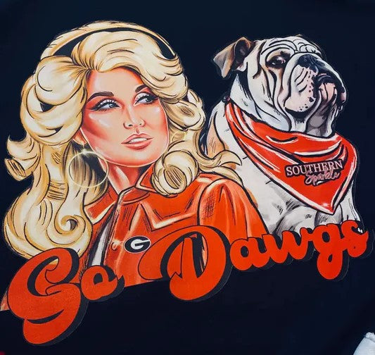 GO DAWGS DOLLY - TEE