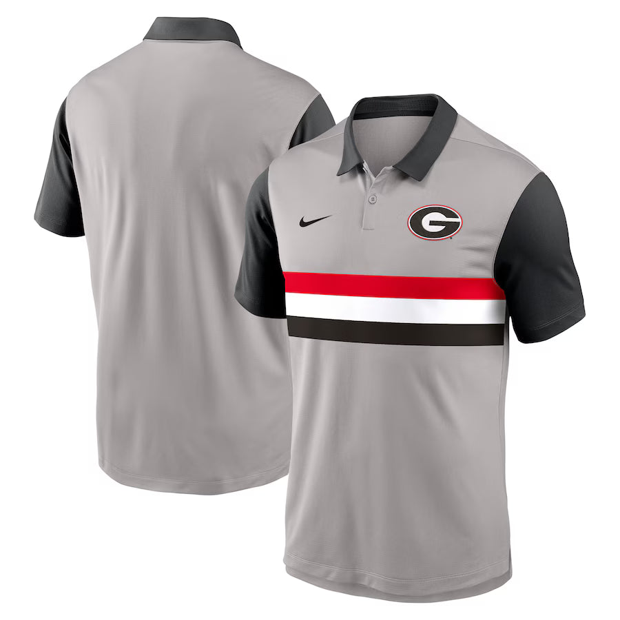 Georgia Bulldogs Nike Vapor Performance Polo - Gray/Black