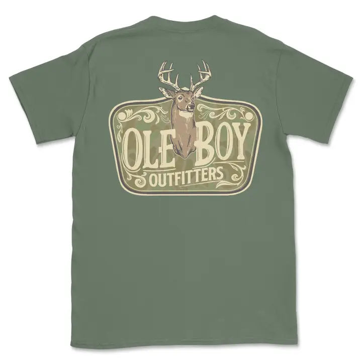 Ole Boy Buck Mount Tee - J&W Sports Apparel
