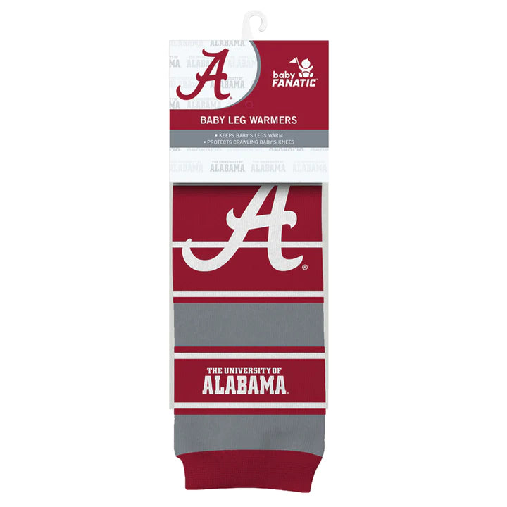 Alabama Crimson Tide Baby Leg Warmers - J&W Sports Apparel