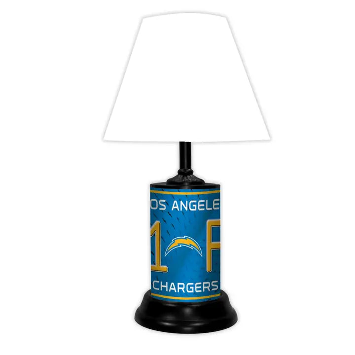 Los Angeles Chargers Lamp - J&W Sports Apparel
