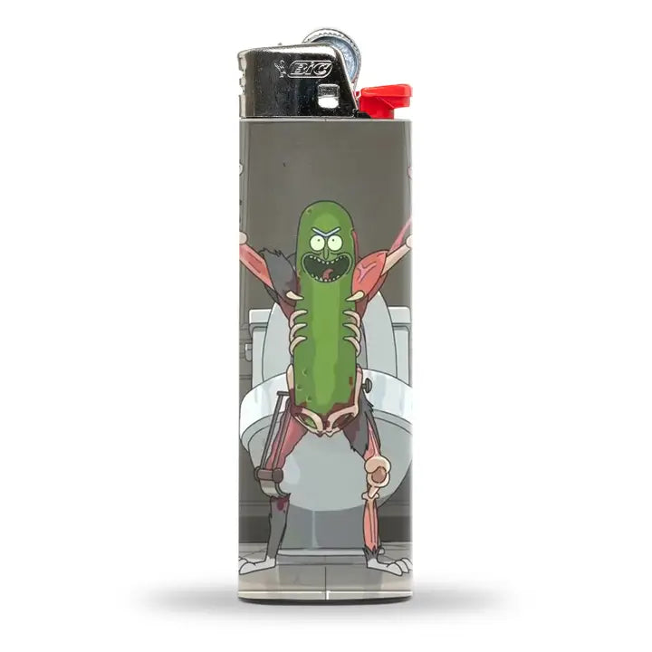 Pickle Rick Inspired Lighter