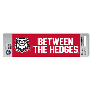 Georgia Bulldogs 2 Piece Team Slogan Decal Sticker Set - J&W Sports Apparel