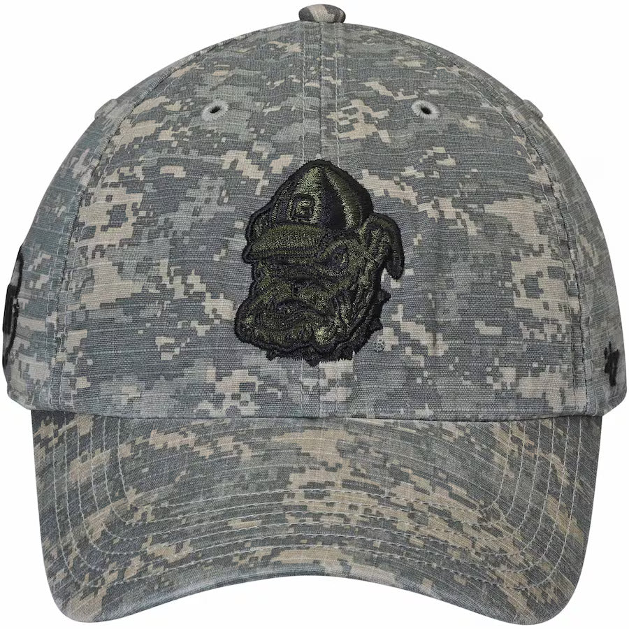 Georgia Bulldogs Camo OHT Military Appreciation Nilan Clean Up Adjustable Hat - J&W Sports Apparel