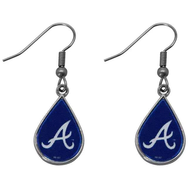 Atlanta Braves WinCraft Tear Drop Dangle Earrings