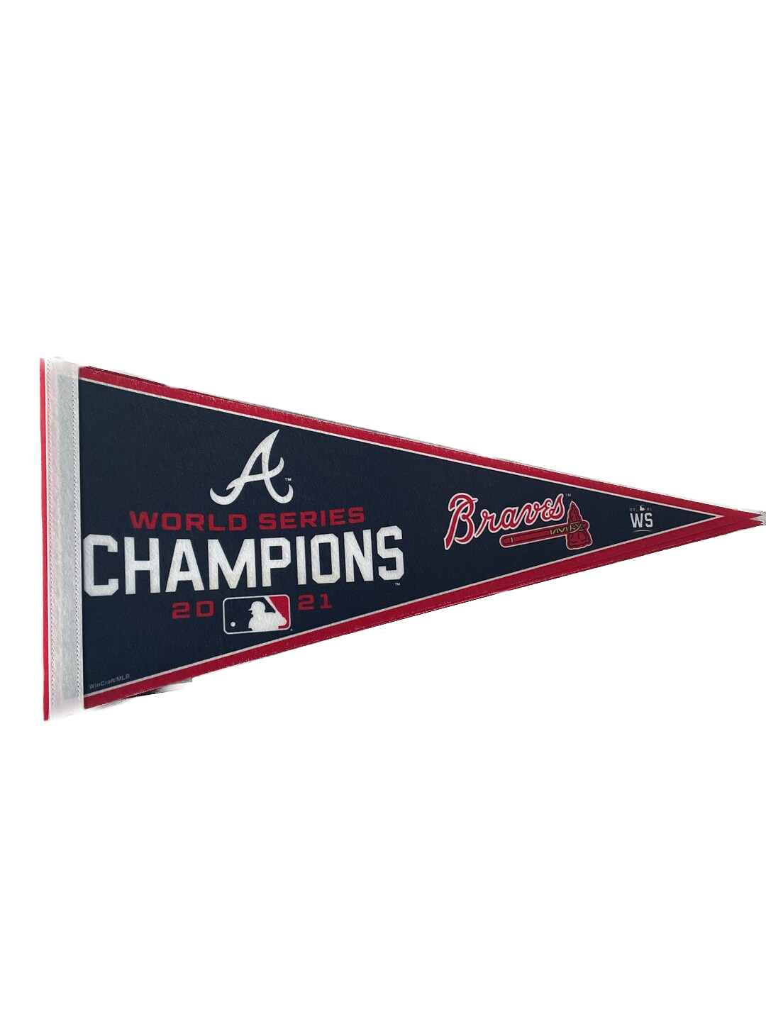Atlanta Braves 2021 World Series Champions Pennant