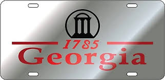 Georgia Bulldogs Arches 1785 License Plate - J&W Sports Apparel