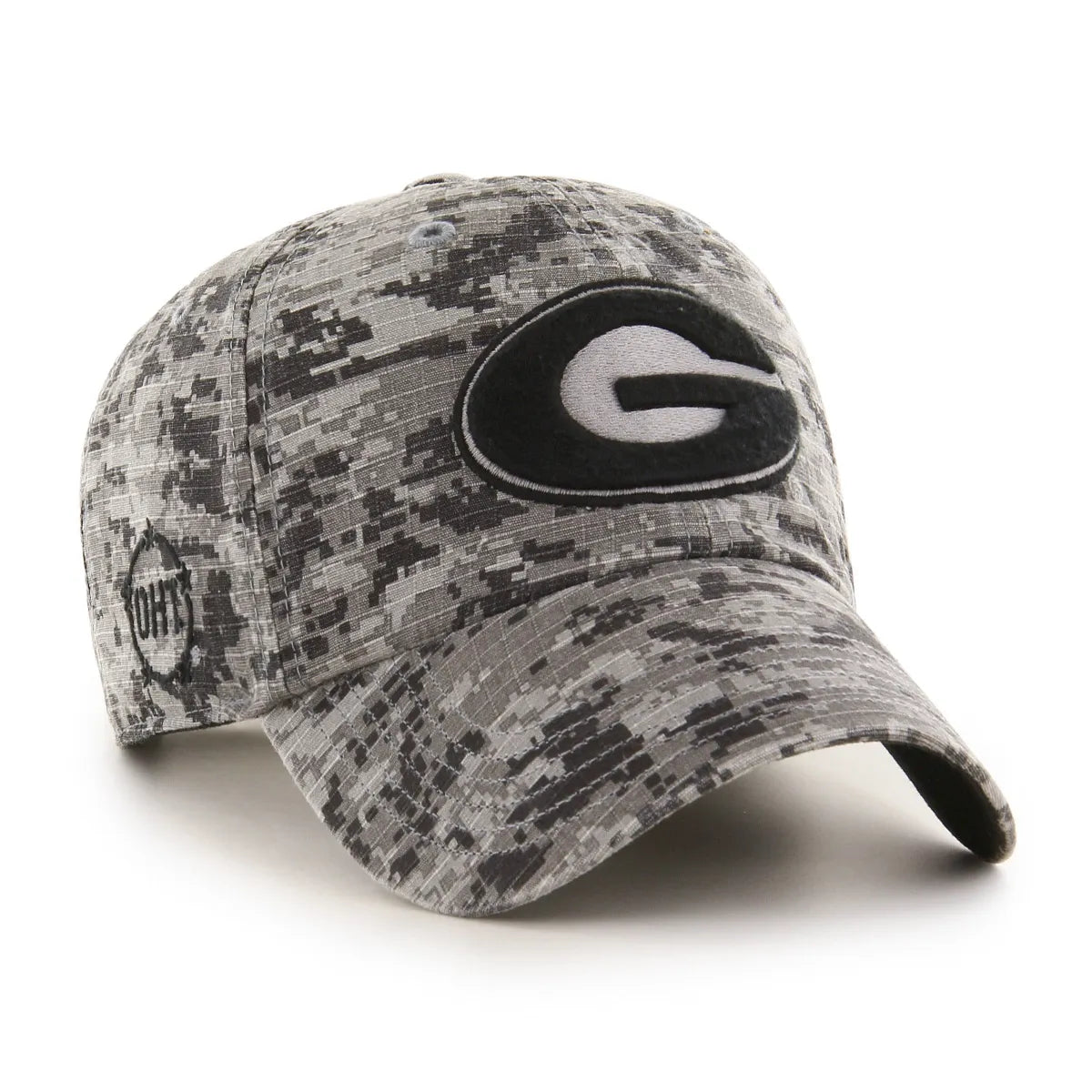 GEORGIA BULLDOGS OHT GREY DIGITAL CAMO OHT NILAN 47 CLEAN UP - J&W Sports Apparel