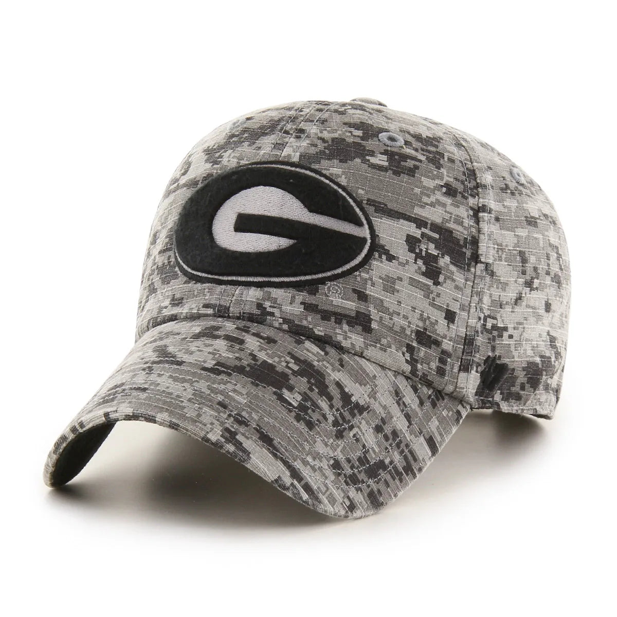 GEORGIA BULLDOGS OHT GREY DIGITAL CAMO OHT NILAN 47 CLEAN UP - J&W Sports Apparel