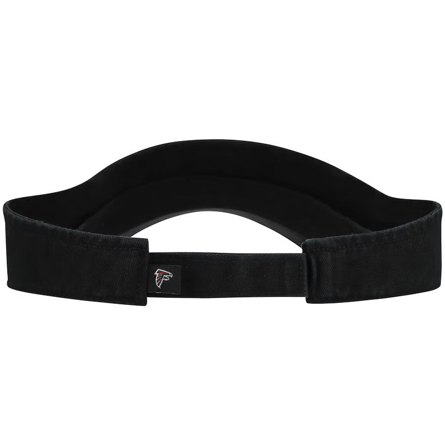 Atlanta Falcons '47 Clean Up Visor - Black - J&W Sports Apparel