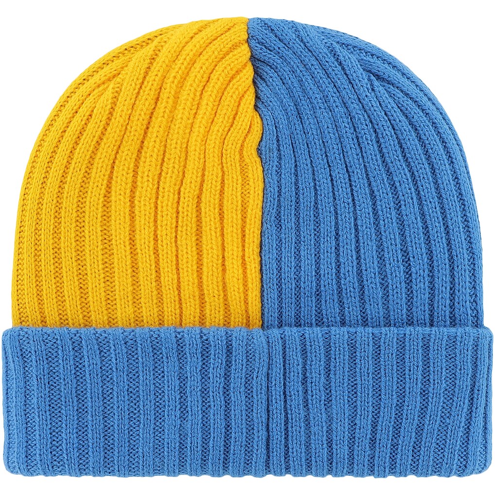 LOS ANGELES CHARGERS BLUE RAZ FRACTURE 47 CUFF KNIT