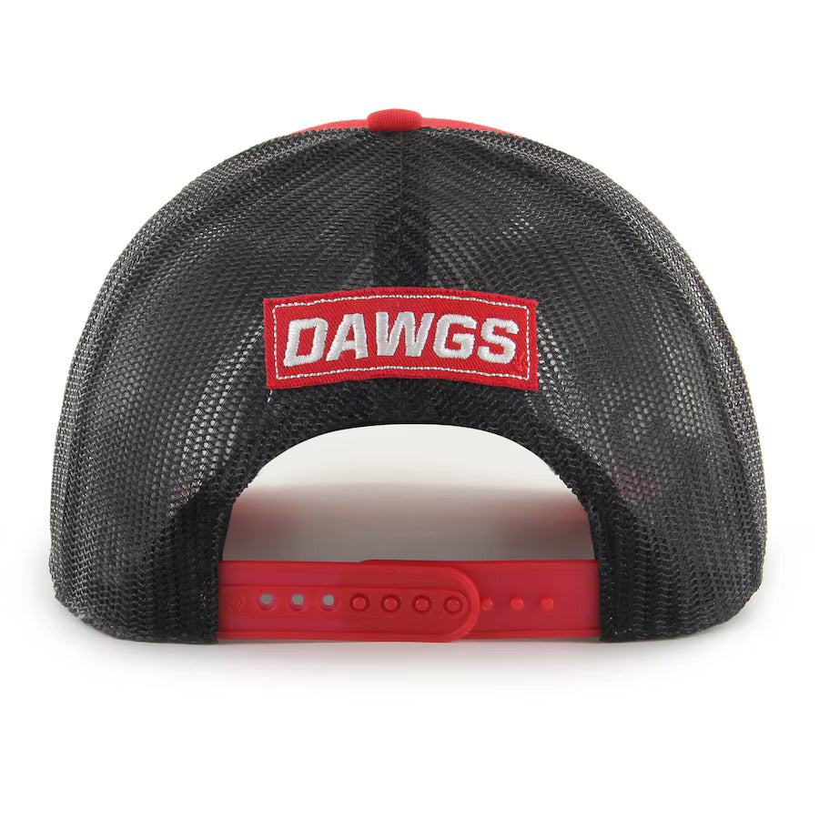 Georgia Bulldogs '47 Local Trucker Snapback Hat - Red - J&W Sports Apparel
