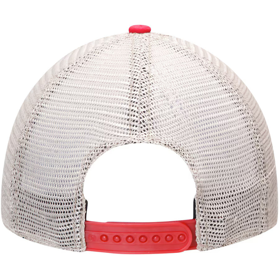 Georgia Bulldogs '47 Vintage G Trawler Trucker Adjustable Hat - Red - J&W Sports Apparel