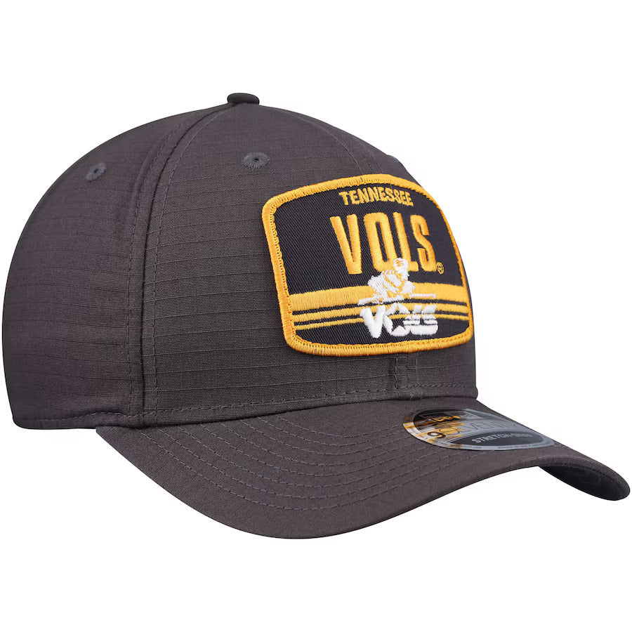 Tennessee Volunteers New Era Team Elevated 9SEVENTY Adjustable Hat - Charcoal - J&W Sports Apparel