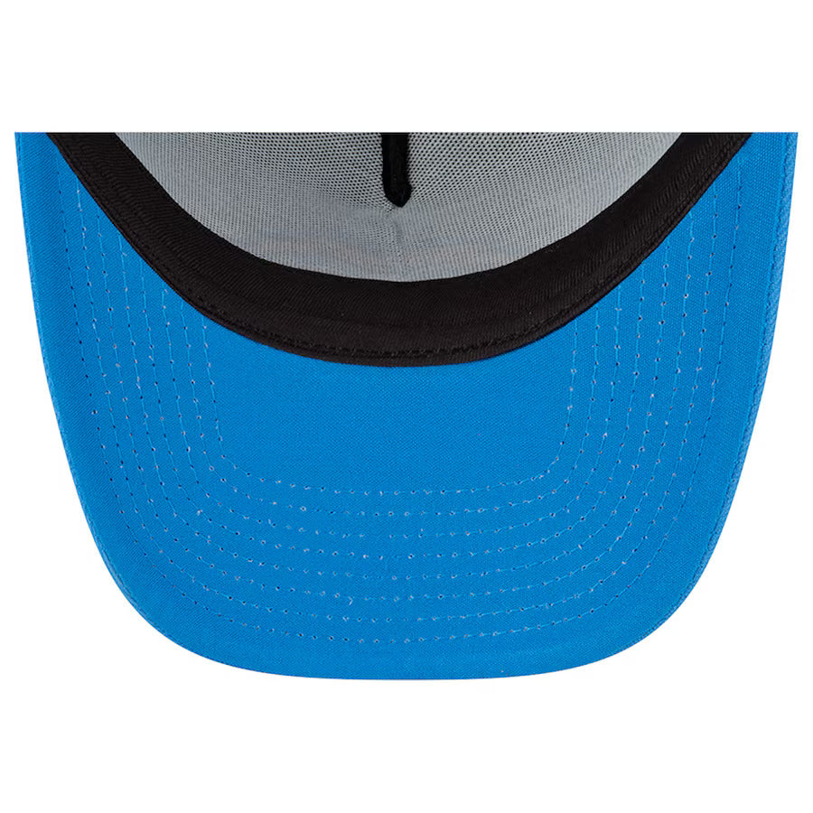 Los Angeles Chargers New Era A-Frame Trucker 9FORTY Adjustable Hat - Powder Blue - J&W Sports Apparel