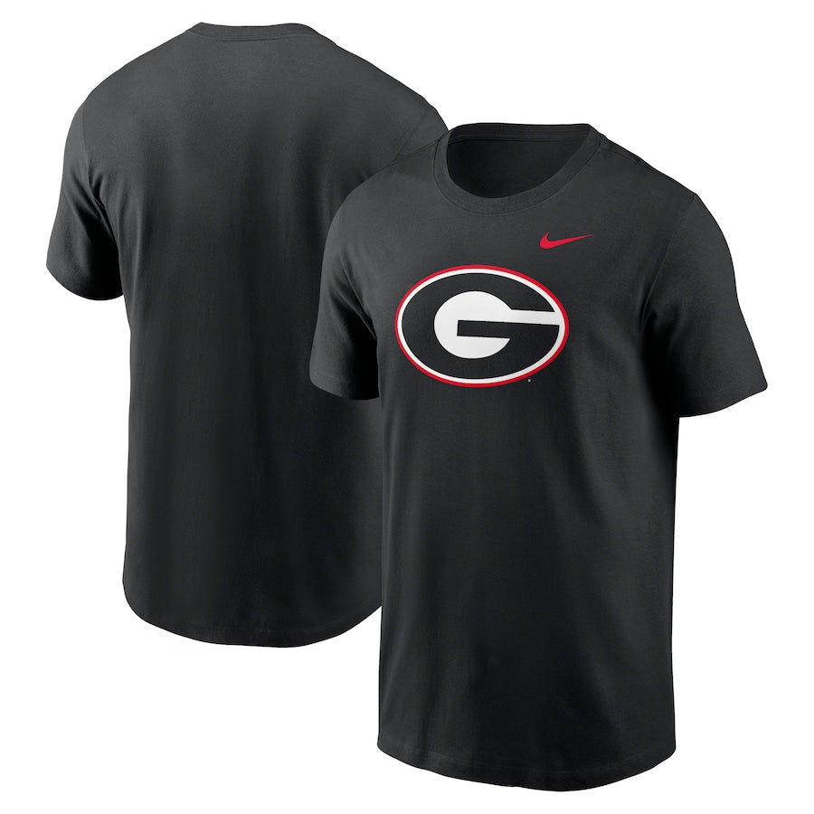 Georgia Bulldogs Nike Primetime Evergreen Logo T-Shirt - Black - J&W Sports Apparel