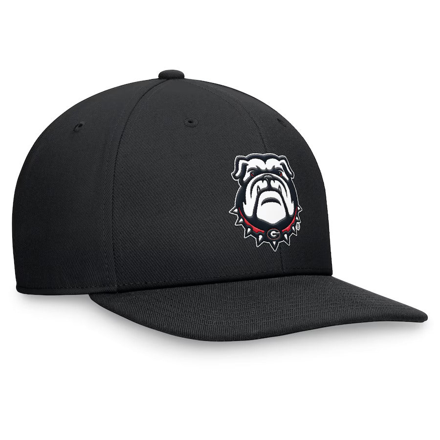 Georgia Bulldogs Nike Primetime Pro Snapback Hat - Black Size M/L