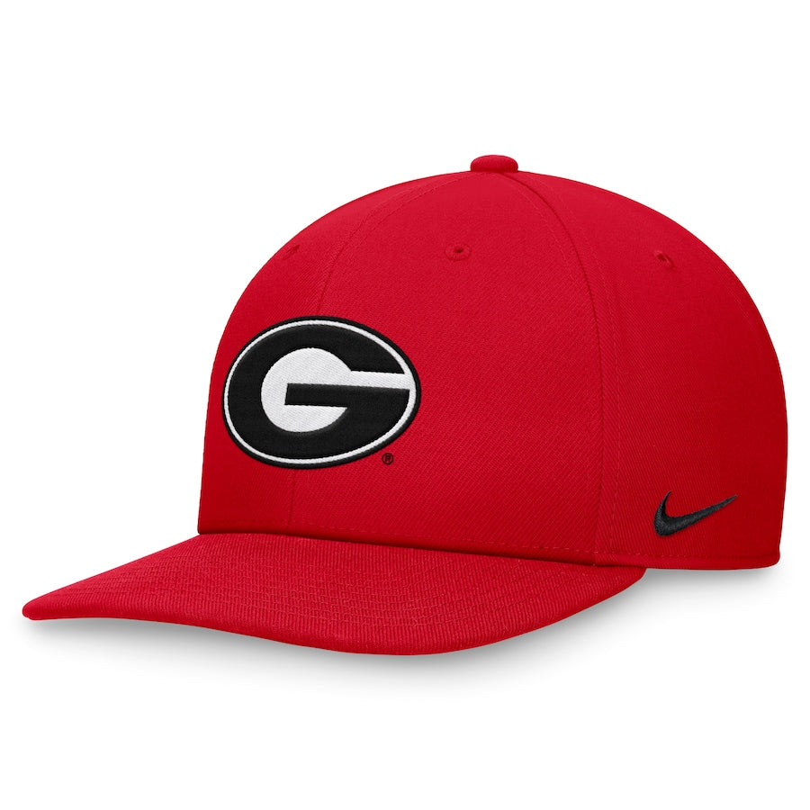 Georgia Bulldogs Nike On-Field Pro Bill Snapback Hat - Red - J&W Sports Apparel