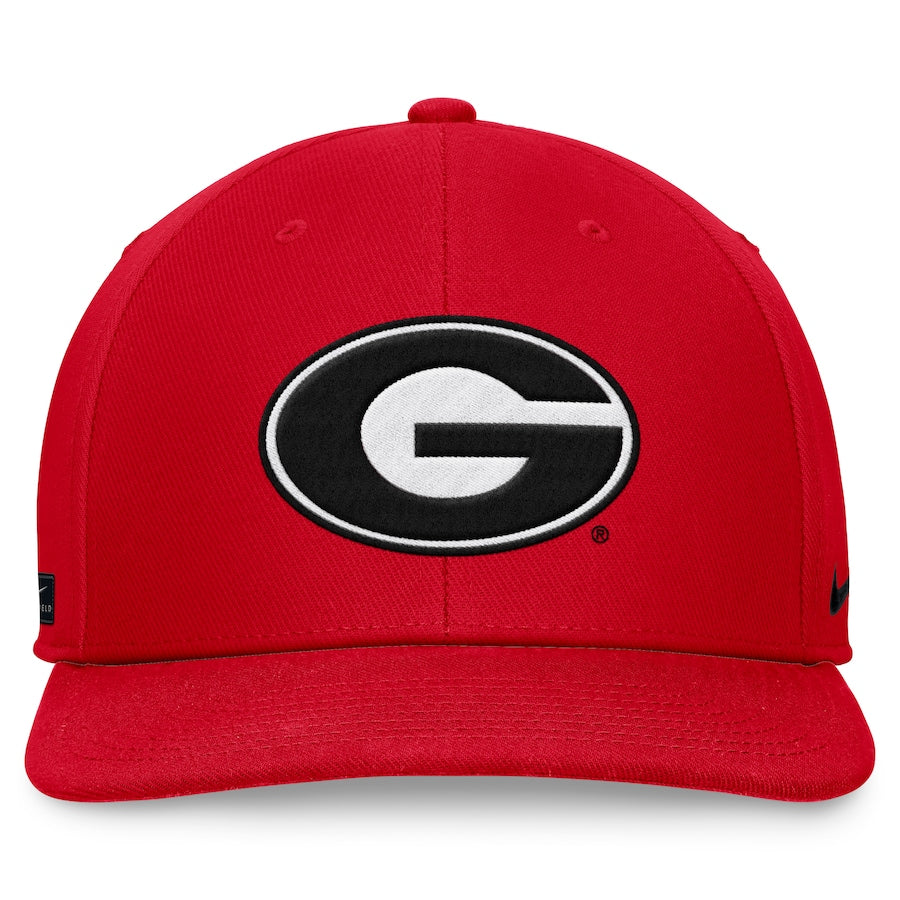 Georgia Bulldogs Nike On-Field Pro Bill Snapback Hat - Red - J&W Sports Apparel