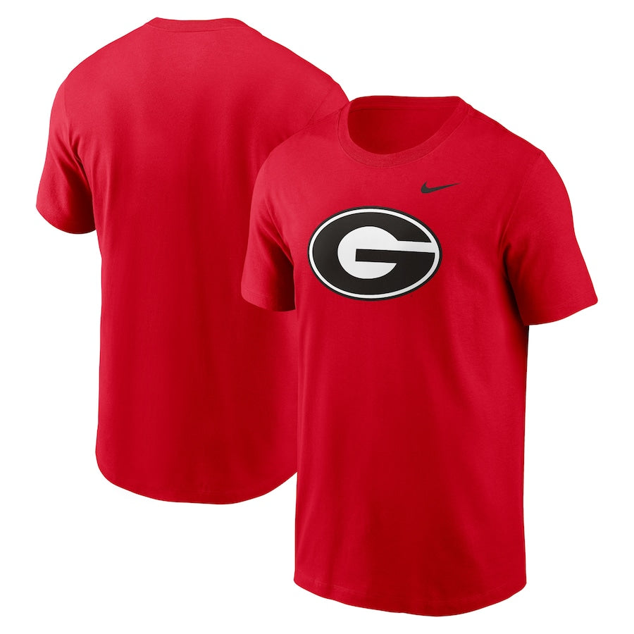 Georgia Bulldogs Nike Primetime Evergreen Logo T-Shirt - Red - J&W Sports Apparel