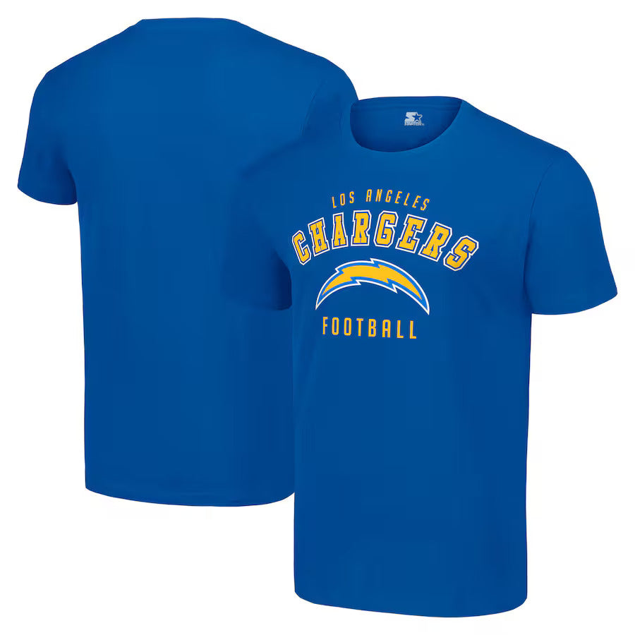 Los Angeles Chargers Starter Logo T-Shirt - Royal - J&W Sports Apparel