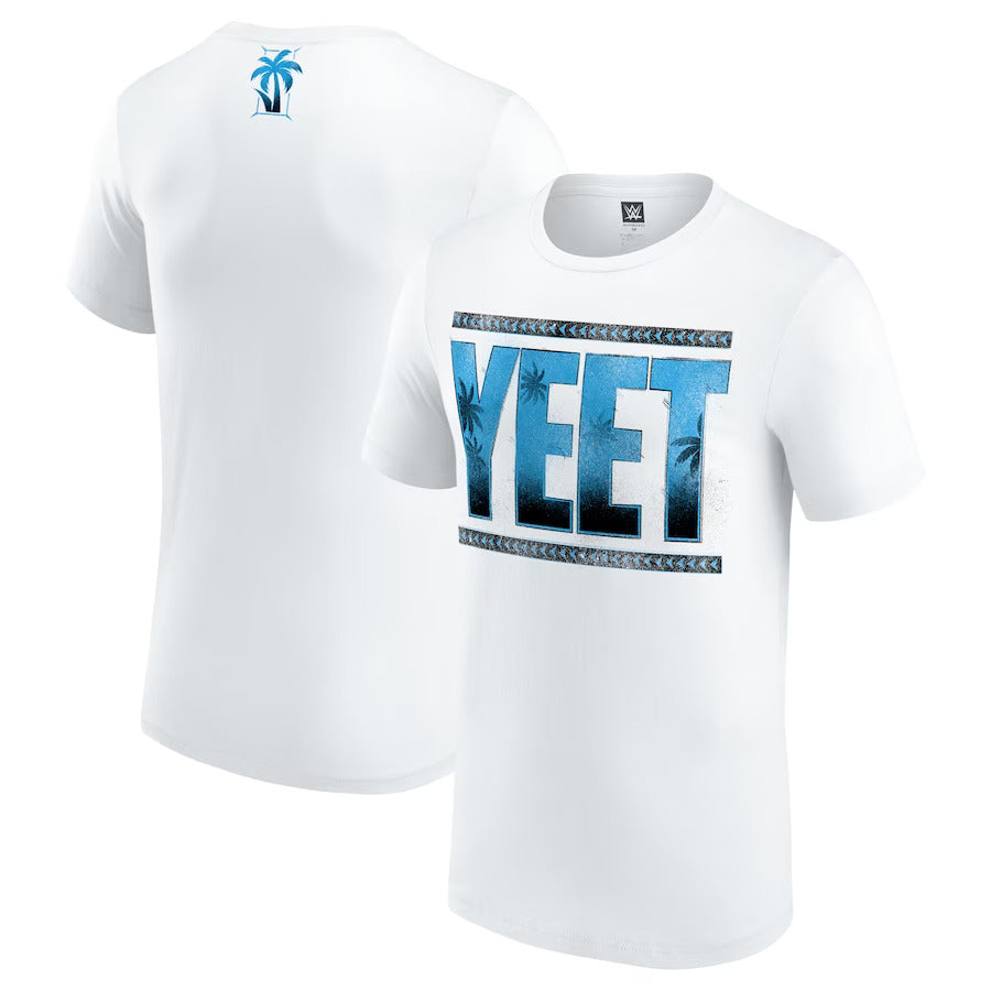 Jey Uso Yeet T-Shirt - White - J&W Sports Apparel