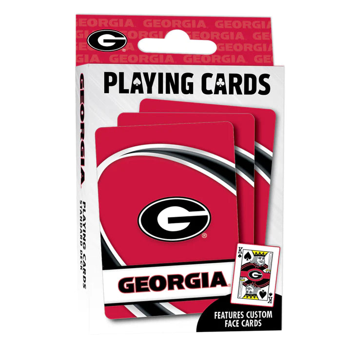 Georgia Bulldogs Playing Cards - J&W Sports Apparel