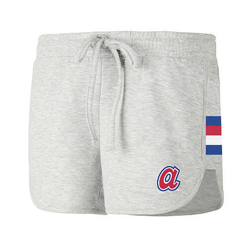 ATLANTA BRAVES - CONCEPTS SPORT REGISTER LADIES' FLEECE SHORT - J&W Sports Apparel