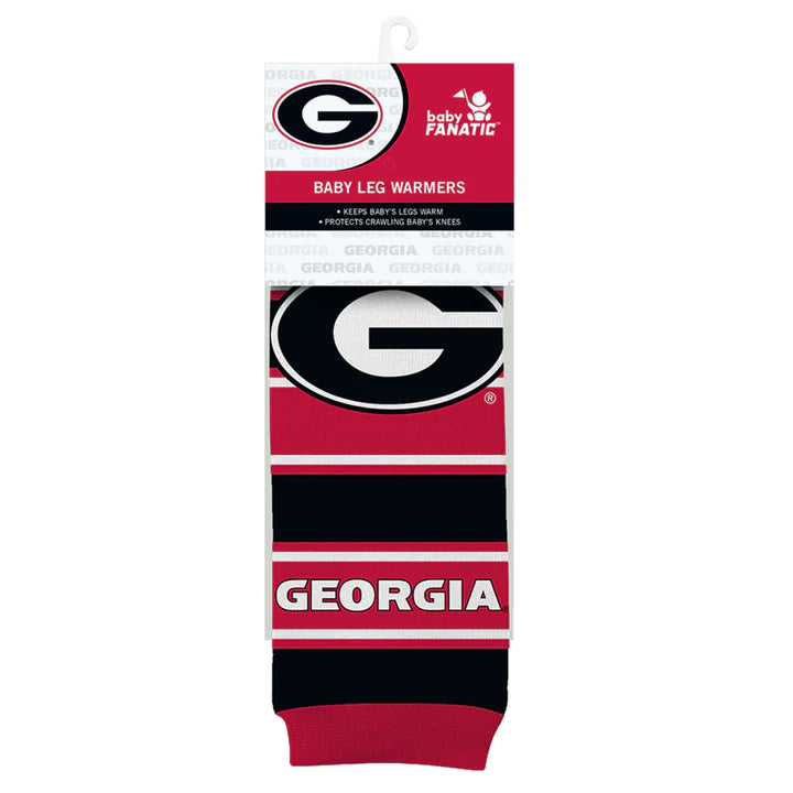 Georgia Bulldogs Baby Leg Warmers - J&W Sports Apparel