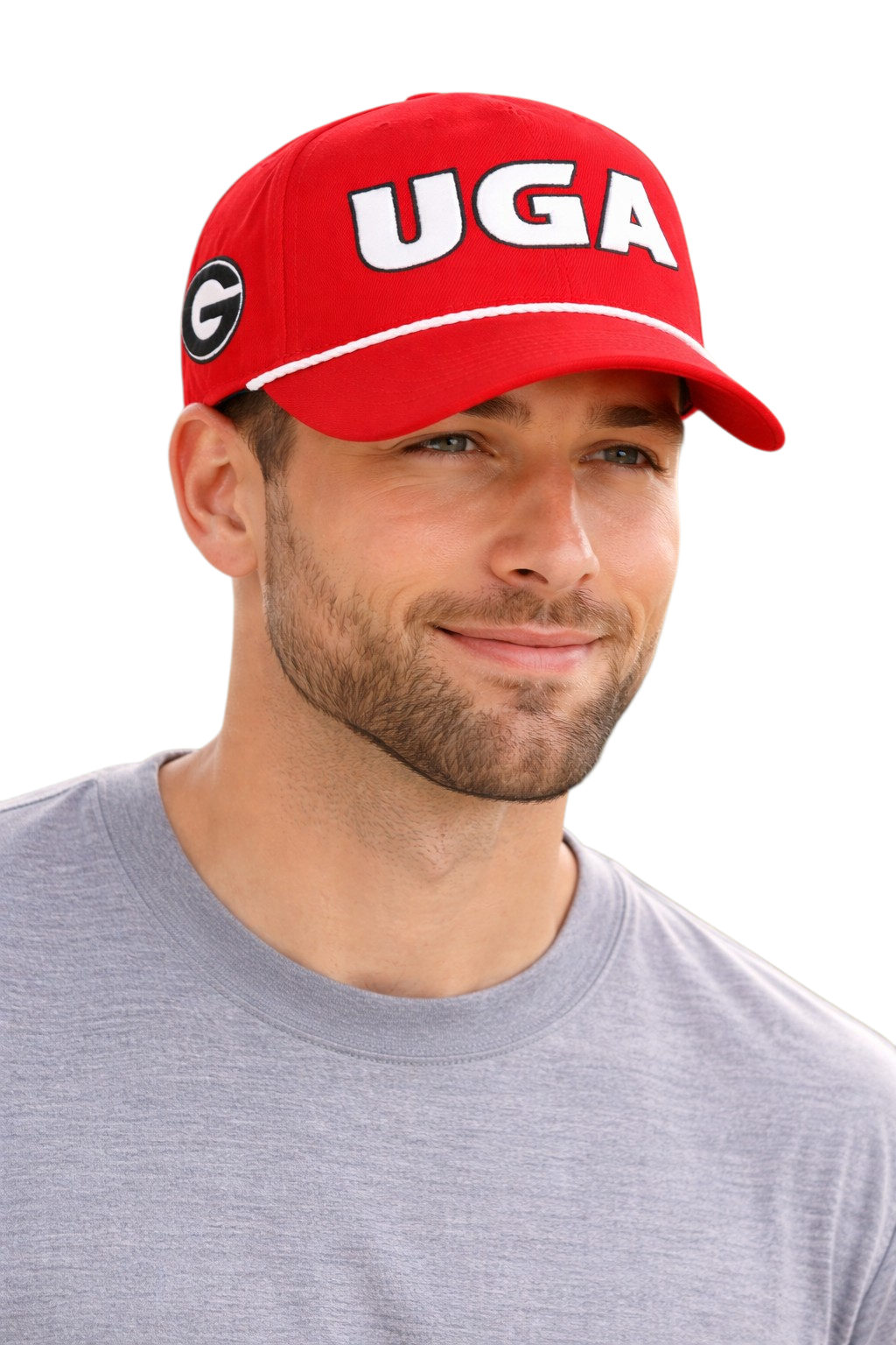 Georgia Bulldogs 47 Local Hitch Red Adjustable Snapback Hat
