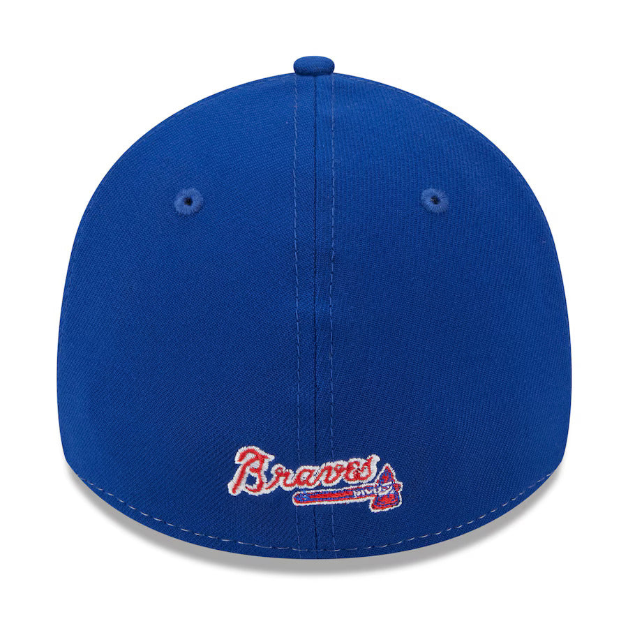 Atlanta Braves New Era 2023 City Connect 39THIRTY Flex Fit Hat - White/Royal - J&W Sports Apparel