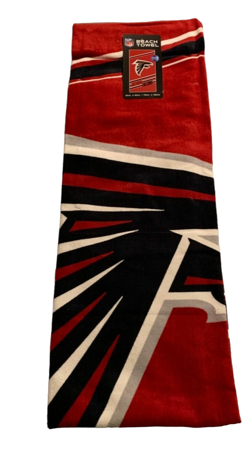 Atlanta Falcons NFL 30" x 60" Beach Towel McArthur Brand