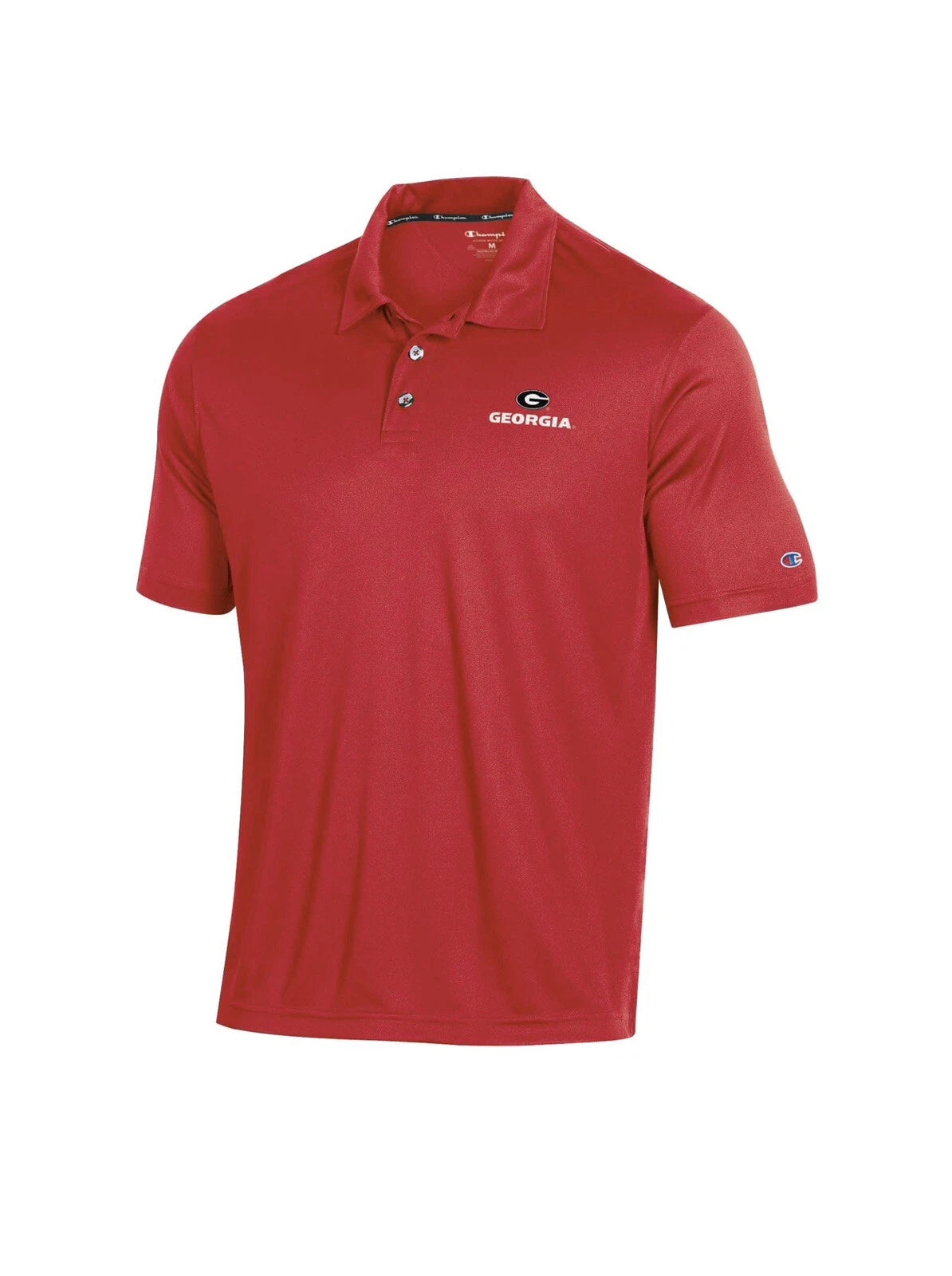 Georgia Bulldogs Champion Red Polo J&W Sports Apparel Champion