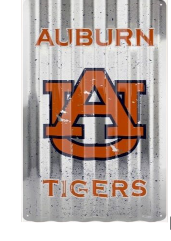 Auburn Corrugated Large Sign