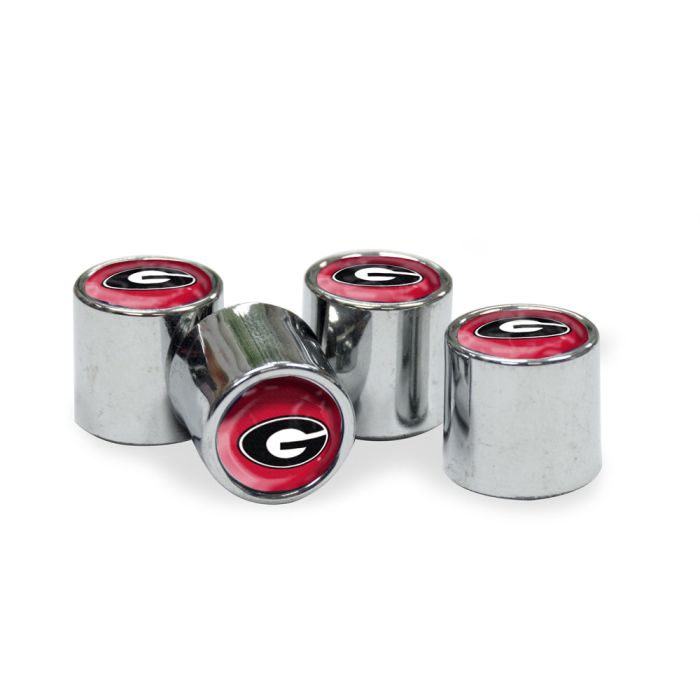GEORGIA BULLDOGS VALVE STEM CAPS