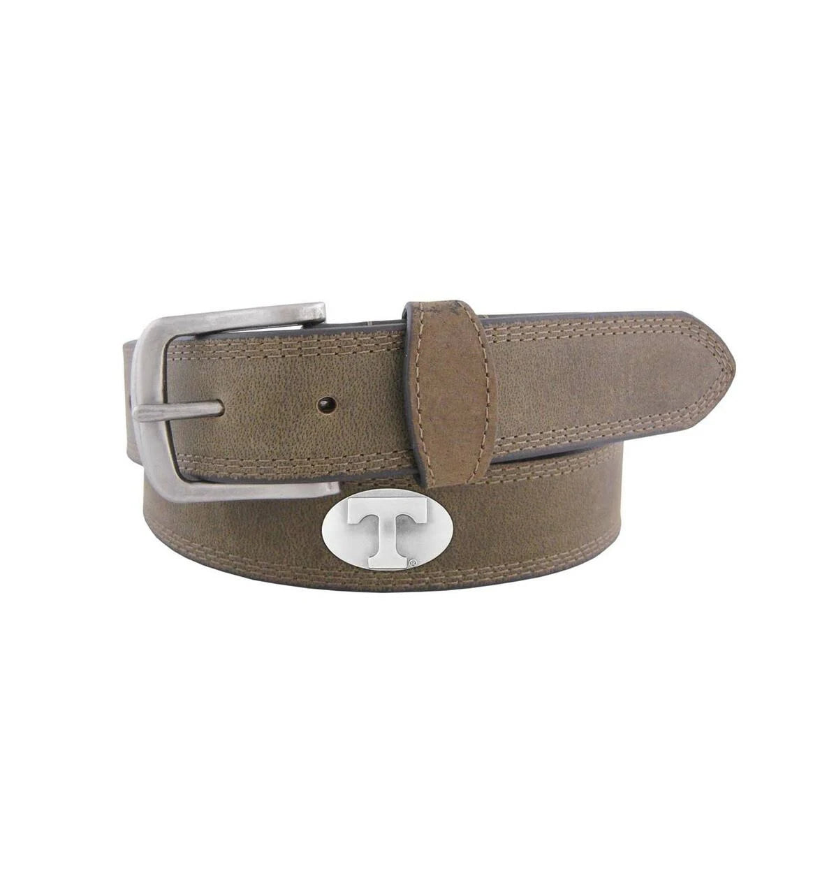 Tennessee Volunteers Concho Emblem Crazyhorse Leather Belt